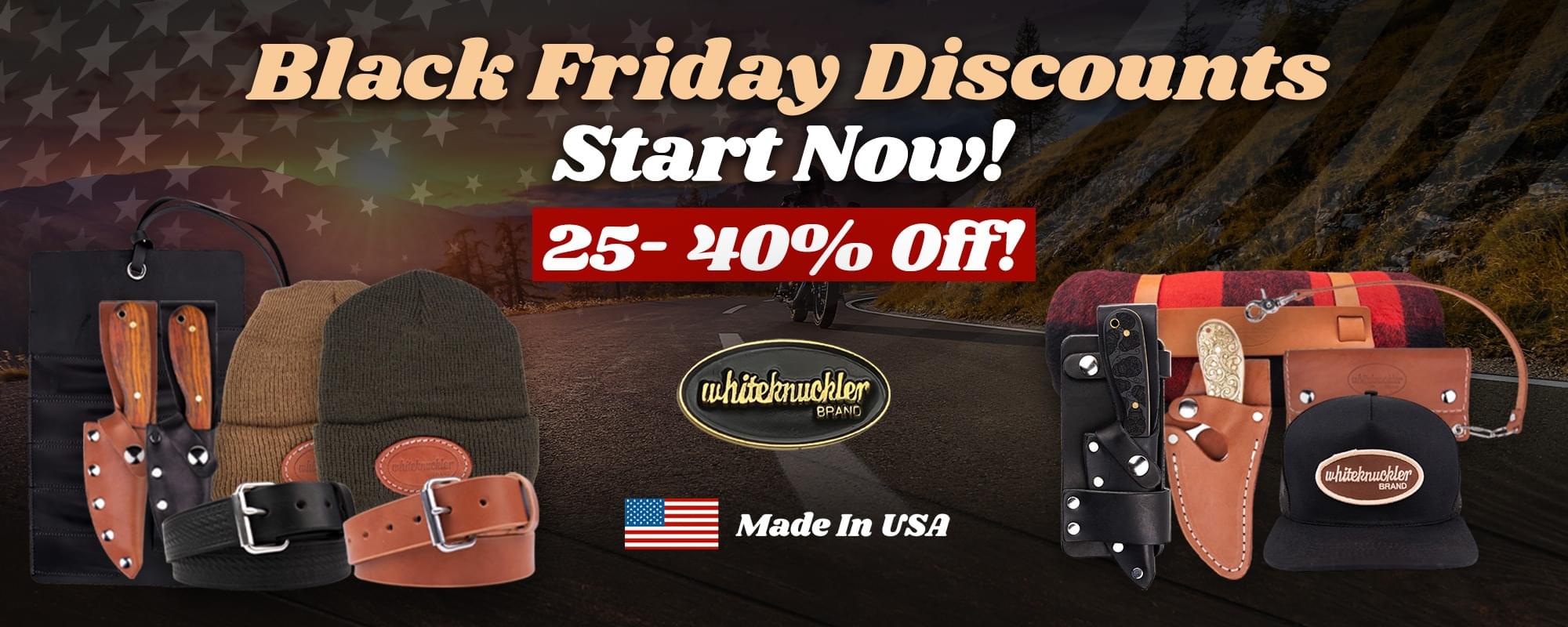 Black Friday Discounts Start Now